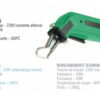 Professional rope cutting heatgun