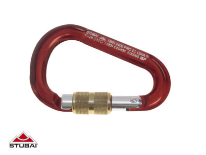 Stubai HMS PRO EASYLOCK screw gate carabiner