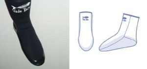 VR 3mm socks (AC300) T