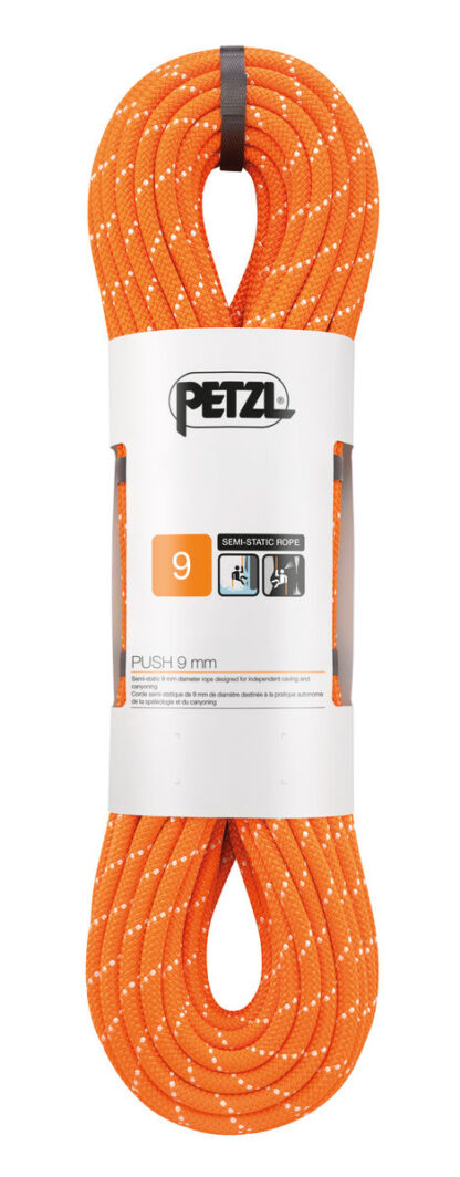 Petzl PUSH 9mm Oranje