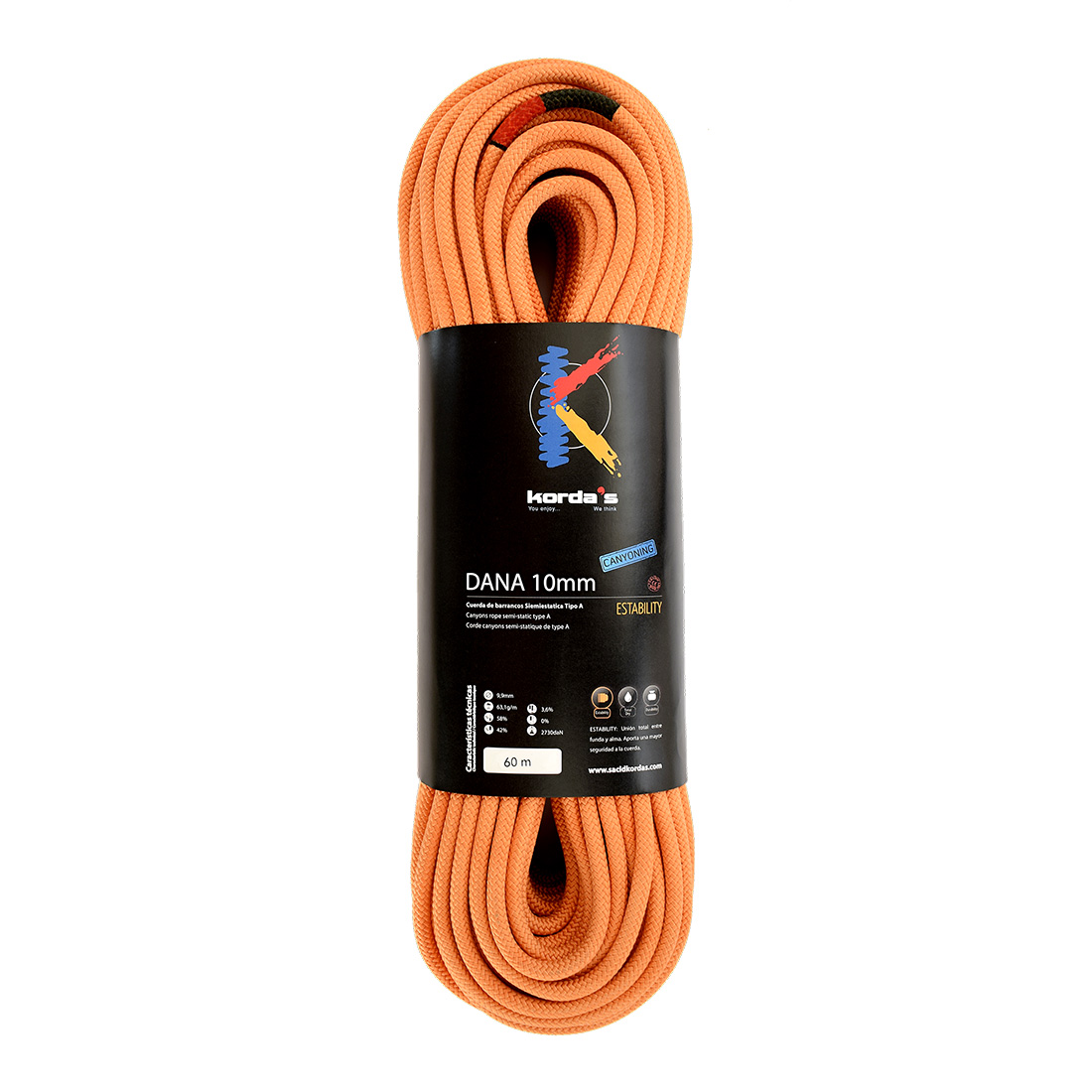 Static rope Kordas Dana 10 mm – CanyonStore.be