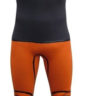 Seland ESCALO | Pantalon (long john) de canyoning (Orange/Gris Foncé)