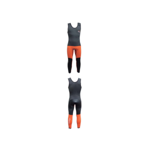 Seland ESCALO | Pantalon (long john) de canyoning (Orange/Gris Foncé)