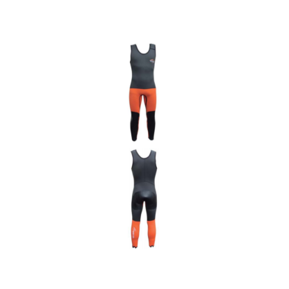 Seland ESCALO | Pantalon (long john) de canyoning (Orange/Gris Foncé)