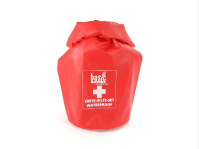 Aquapac Erste-Hilfe-Set, wasserdicht, für den Notfall, mit sicherer  Schnalle, Rot