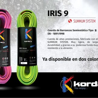 Kordas IRIS 9mm - Roze - Groen