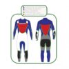 Seland INFIERNO professional canyoning suit (Red/Black) - Image 2