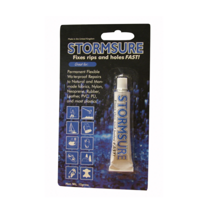 stormsure, neoprene glue