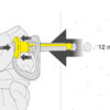P37S-12 Petzl COEUR PULSE - verplaatsbaar 12 mm inox anker