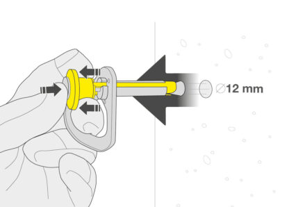 P37S-12 Petzl COEUR PULSE - abnehmbarer 12 mm Anker