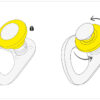 P37S-12 Petzl COEUR PULSE - verplaatsbaar 12 mm inox anker