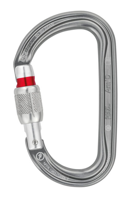 PETZL AM'D SCREW LOCK CARABINER