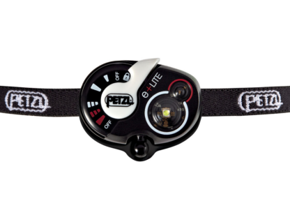 Petzl E+LITE, Lampe frontale de secours ultra-compacte, 50 lumens