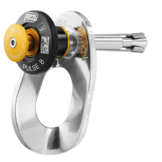 Petzl COEUR PULSE (8 mm), Amarrage provisoire de 8 mm pour la spéléologie