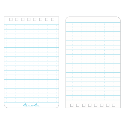 R558100 Rite in the Rain All-Weather Notebook (small) - 12,5 x 7,5 cm, 54 g