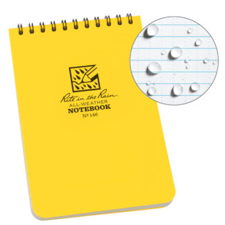 R558101 Rite in the Rain Allwetter Notebook (Mittel), 15,5 x 10,5 cm, 93 g