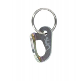 FIXE073 Zinc plated steel Fixe hanger (key ring)