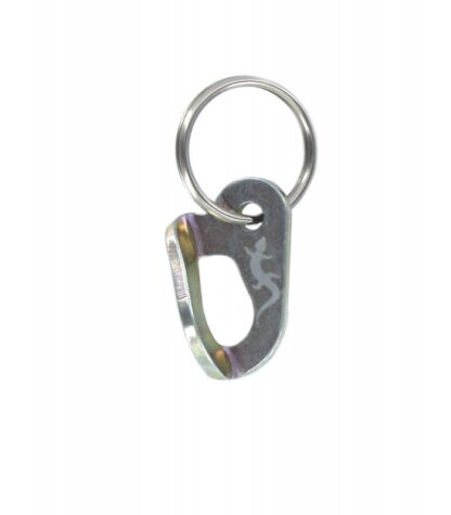 FIXE073 Zinc plated steel Fixe hanger (key ring)