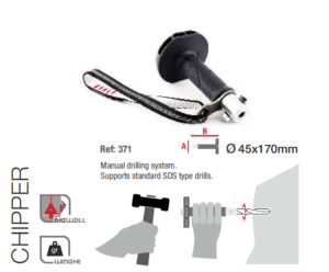 Fixe Burilador (hand drill for SDS bits)