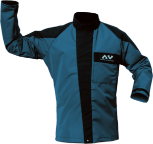 AV protective jacket TAKA (AVCA38) Front, blue