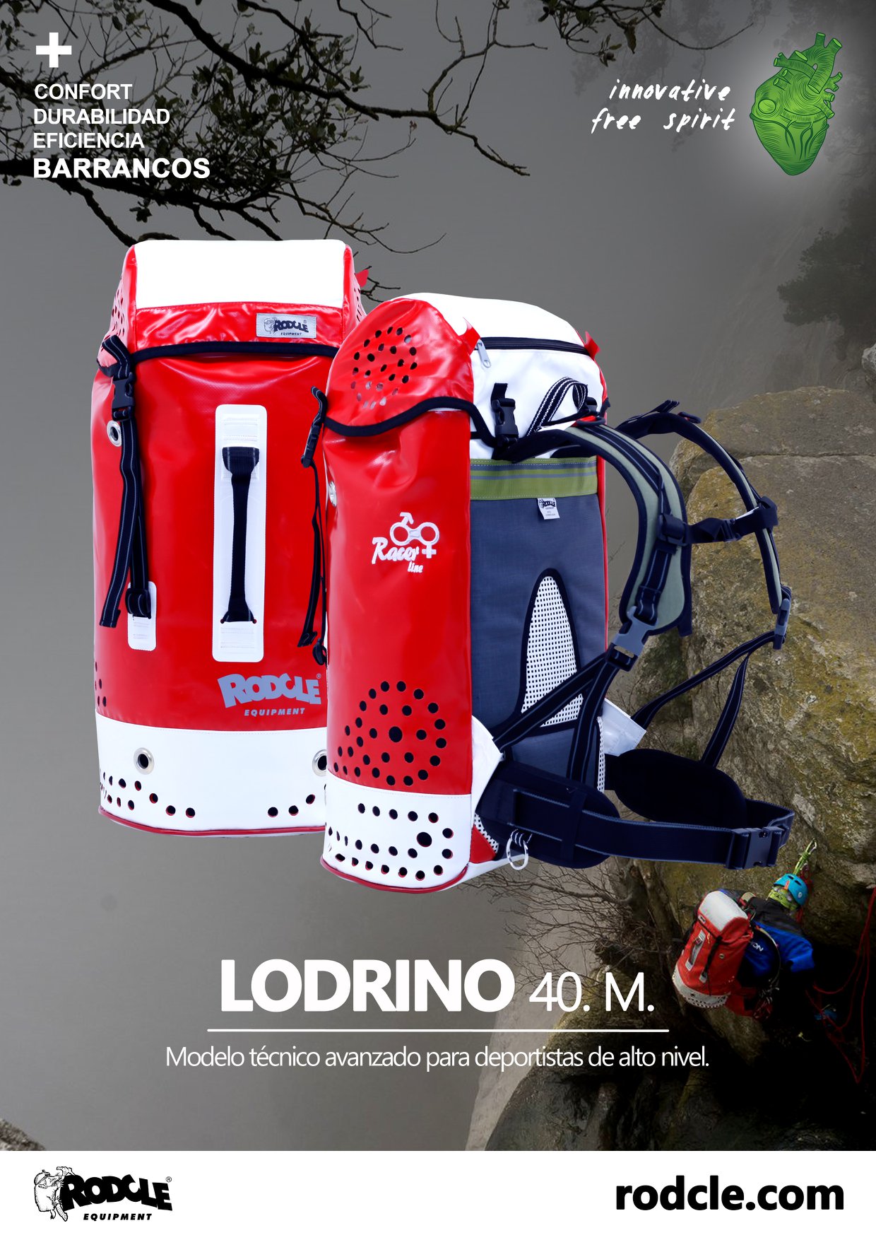 Rodcle LODRINO 40L (M) - technical backpack