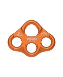 Edelrid Mini Rig - Petit multiplicateur léger en aluminium pour étendre un point d’ancrage. 