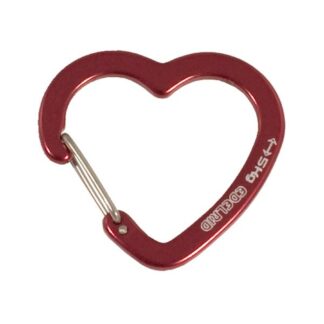 Mousqueton accessoire en forme de coeur