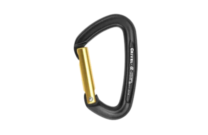 Grivel Alpha K1S Karabiner mit geradem Schnapper.