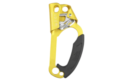 Grivel A1 Ascendeur avec poignée ergonomique - Droite (Jaune)