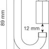 Camp OVAL quick link stainless steel (10 mm)