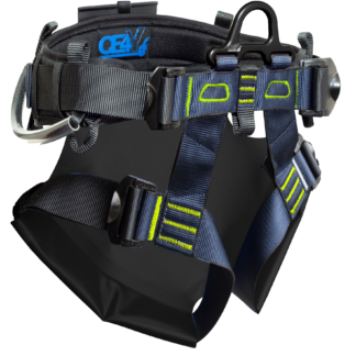 CE4Y Comfy Canyon V2 harness (black/lime)