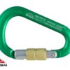 Stubai HMS PRO EASYLOCK screw gate carabiner, Green