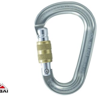 Stubai HMS PICO EASYLOCK screw gate carabiner, Silver